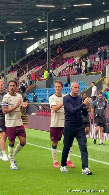 We appreciate your support 💜 #burnleyfc #football #efl