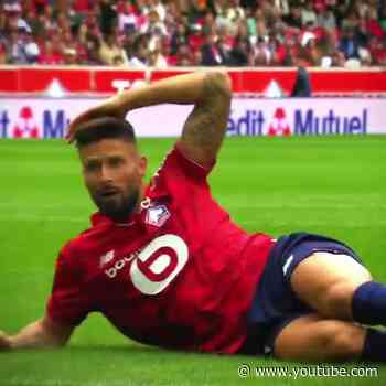Giroud🔥 #football #ligue1 #sports #foot #footballshorts #ligue1mcdonalds #soccer #shorts #skills