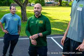 Matt Blue, Nevada Smith's first recruit, becomes Siena assistant coach