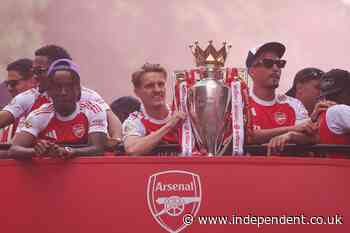 Police release images after spate of crimes during Arsenal victory parade