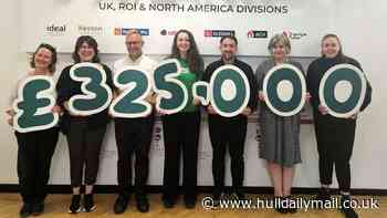Major Hull employer toasts £325,000 cancer charity fundraising milestone