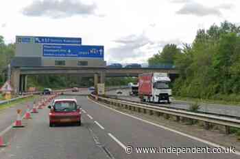 M67 closed: Busy motorway forced to close after suspected human remains found