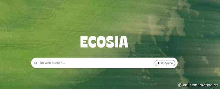Ecosia liefert jetzt Suchergebnisse vom eigenen Search Index in Deutschland