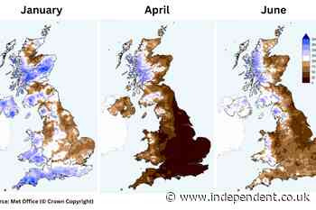 UK drought map: The regions suffering most after driest July on record
