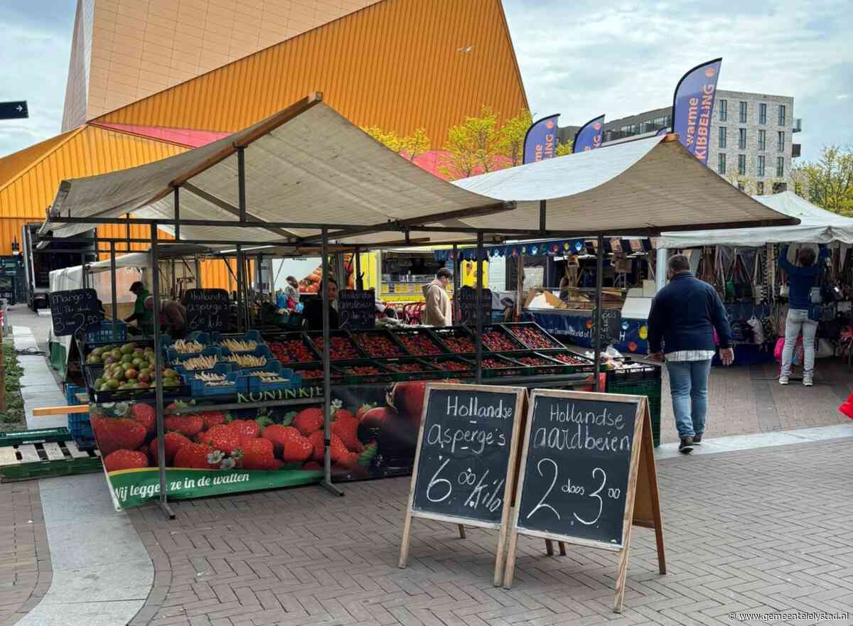 Zaterdagmarkt op 15 augustus tijdelijk verplaatst vanwege Zomerparade