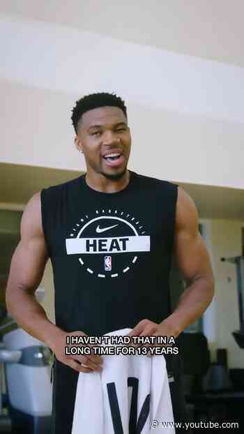 “I need that pressure” #giannis #miamiheat