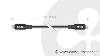 CAC-2509: Club 3D bietet vollständig pas­sives 9-Meter-USB4-Kabel an