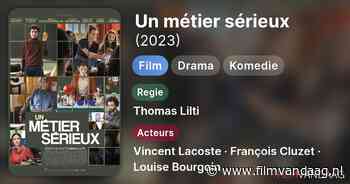 Un métier sérieux [14:00, TV5MONDE, IMDb: 6.6]