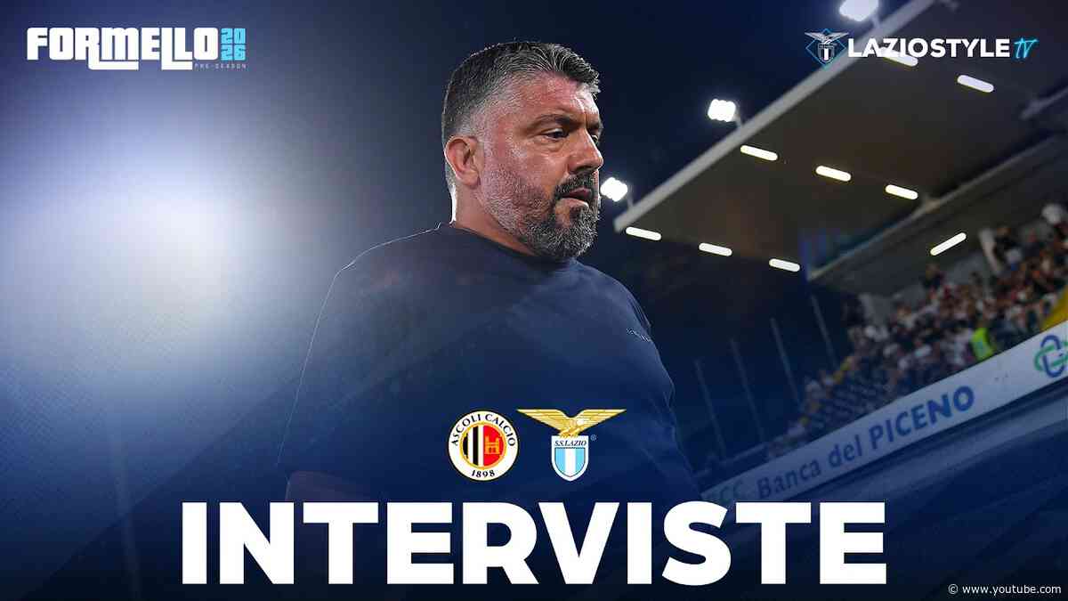 🗣️ LE INTERVISTE POST ASCOLI-LAZIO