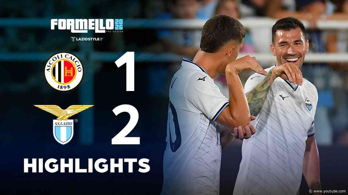 📽️ HIGHLIGHTS ASCOLI-LAZIO 1-2