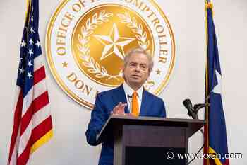 New comptroller pledges to prioritize Abbott's property tax plan