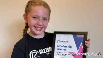 Stockton youngster's 'raw talent' wins her stage school scholarship