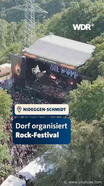 Dieses Eifeldorf rockt! I WDR #shorts #Tollrock #Festival