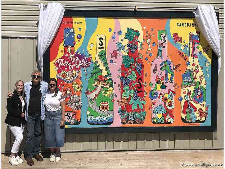 Cultivating Creativity — Mural design captures vineyard life