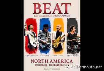 ADRIAN BELEW, STEVE VAI, TONY LEVIN And TERRY BOZZIO Announce Fall 2026 BEAT U.S. Tour