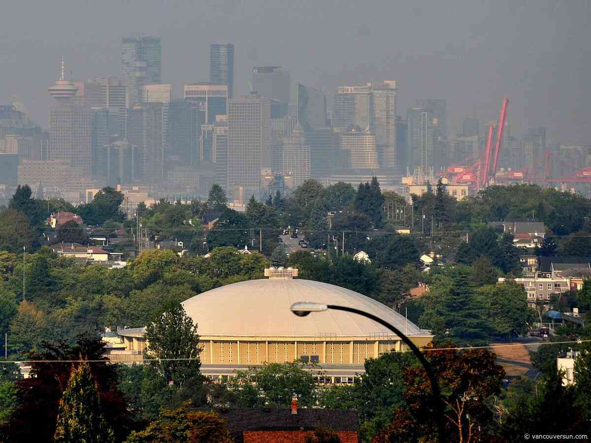 Air quality warning in place for eastern Fraser Valley due to wildfire smoke