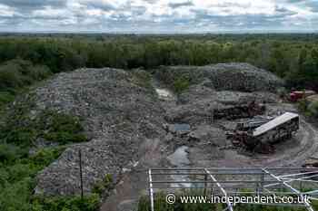 Four arrested over 25,000-tonne illegal toxic waste dump blighting local community
