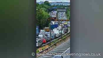 M60 crash RECAP as traffic held and delays of 75 minutes reported - latest updates