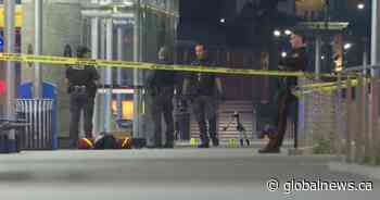 Calgary man charged after 2 people shot at downtown CTrain station