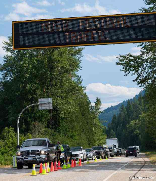 RCMP at Shambhala report 57 towed vehicles, 78 drug-impaired driving files, and hundreds of tickets