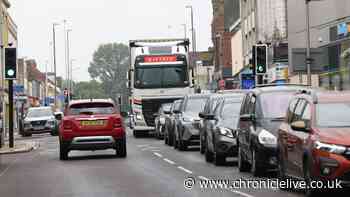 'I didn't move for 45 minutes' - Drivers hit by 'nightmare' Gateshead traffic