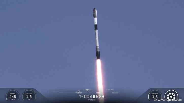 SpaceX launches Starlink satellites on 90th Falcon 9 flight of the year (video)