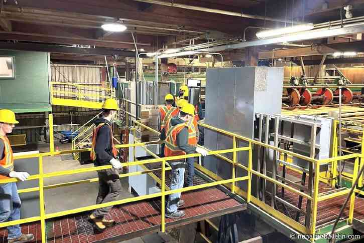 WFP continues curtailment of mill operations in Cowichan Bay