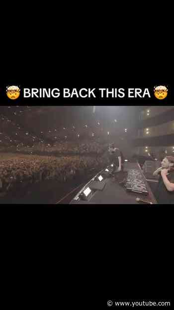 The golden era of EDM ✨ #dimitrivegaslikemike #tremor #edm #goldeneramusic