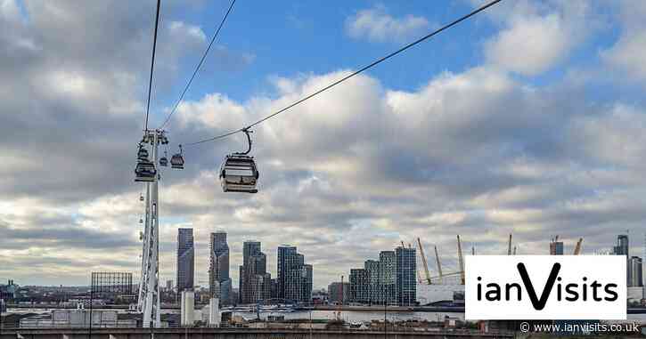 London Cable Car marks 20 millionth passenger with prize draw
