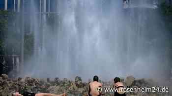 41 Grad in Wien: Österreichs Hitze-Rekord trifft auch die Donau mit voller Wucht