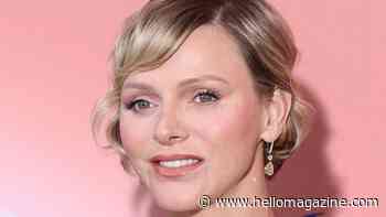 Princess Charlene surprises in daring 'naked' top and skyscraper heels for date night with Prince Albert