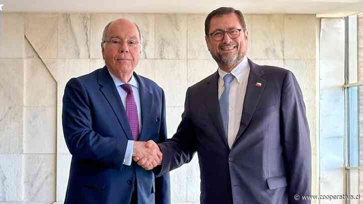 El canciller Pérez y su par brasileño defienden "acelerar" el corredor bioceánico