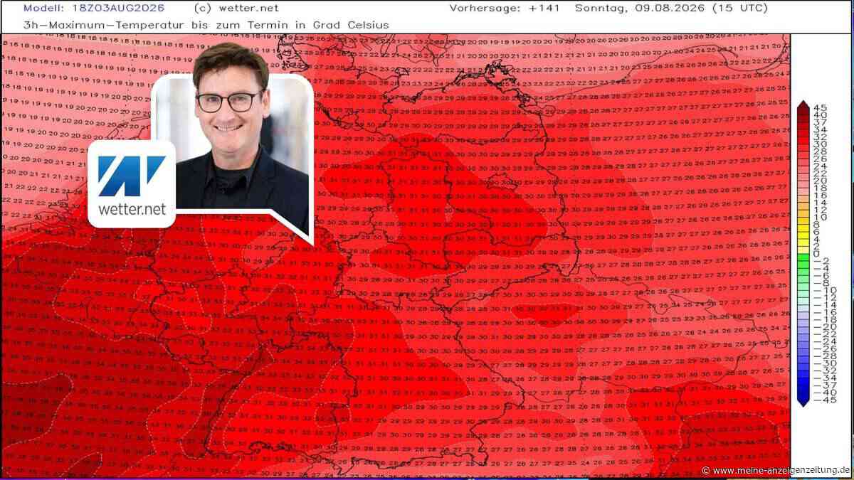 Kurze Abkühlung, dann knallt es wieder: Hitze kehrt am Wochenende mit voller Wucht zurück