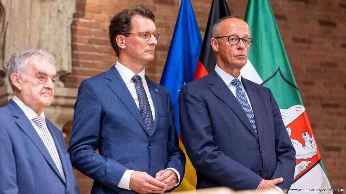 „Nie, nie“ will Wüst nicht sagen: NRW-Ministerpräsident lässt Kanzler-Tür einen Spalt offen