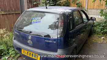 Police in Wigan recover car after vehicle 'driven erratically during the night'