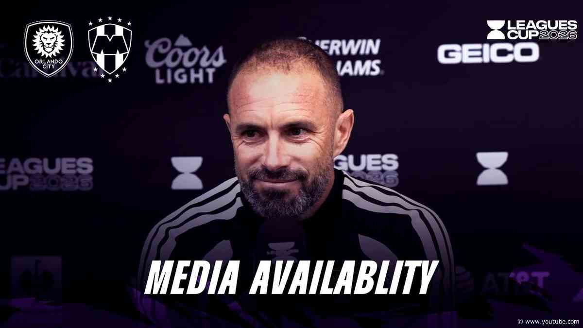 Martín Perelman | 2026 Leagues Cup Media Availability | Orlando City vs C.F. Monterrey