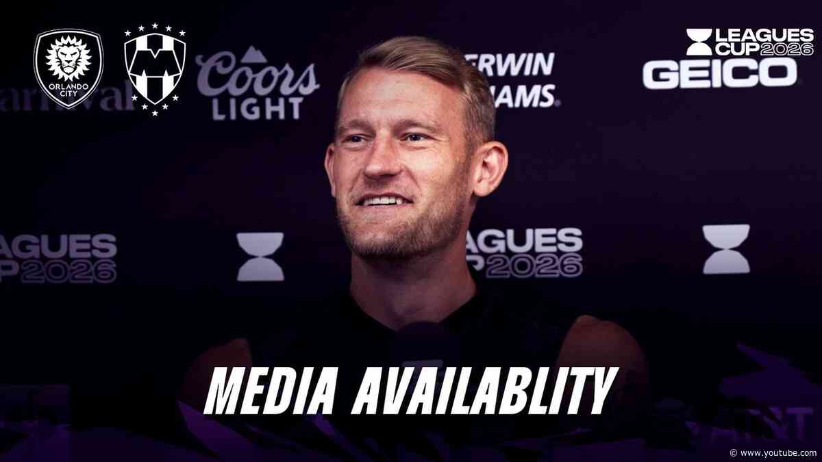 Robin Jansson | 2026 Leagues Cup Media Availability | Orlando City vs C.F. Monterrey