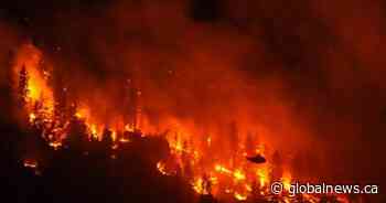 Thousands remain under evacuation order due to wildfire on west side of Okanagan Lake