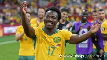 $26m twist as fresh bid lodged for Socceroos star... but German giant looms over transfer
