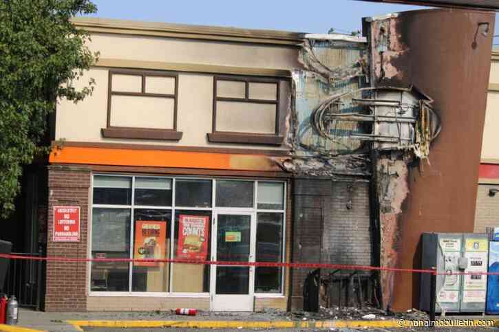 Arrest after early-morning fire damages, leads to downtown Nanaimo A&W closure
