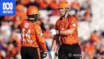 Blistering Marsh knock helps Sunrisers smash Hundred's record score