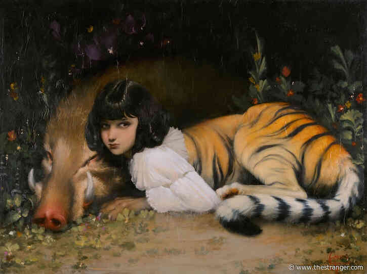 A Speakeasy, an Anti-AI Art Show, and My Gen Z Fever-Dream Art Fair Hangover
