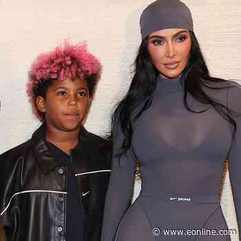Kim Kardashian Supports 10-Year-Old Son Saint West’s Instagram Debut
