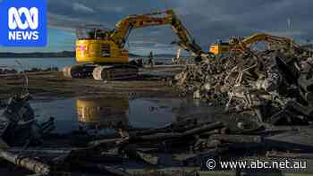 Hobart wharf demolition paving way for new icebreaker berth