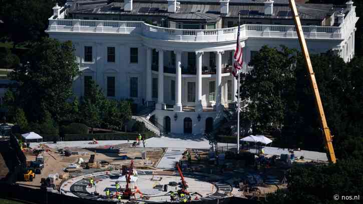 Washington Post: Trump eist last minute verandering aan heliplatform in aanbouw