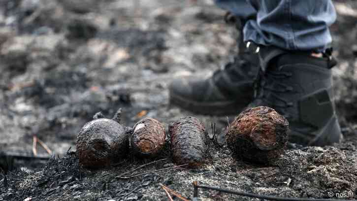 Explosies tijdens Franse bosbranden blijken achtergelaten granaten uit WO II