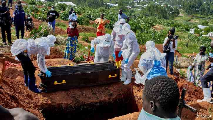 Dodental door ebola in Congo in korte tijd snel gestegen naar ruim 1700