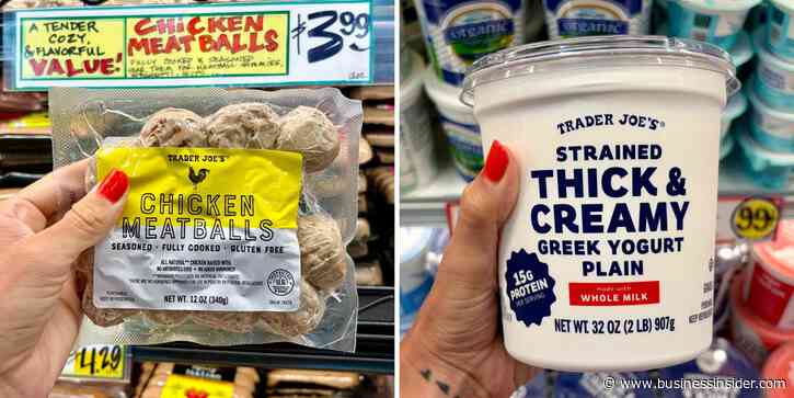 I'm a personal trainer who shops at Trader Joe's. Here are 11 things I buy for easy meal prep.