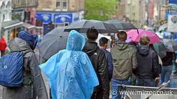 Met Office predicts 11 hours of heavy rain as 8 UK areas issued flood alerts