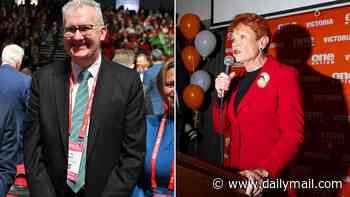 PETER VAN ONSELEN: Tony Burke's cancelled speech is the first sign the Great Pauline Panic is here